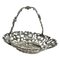 Dutch Silver Bonbon Basket with Movable Handle by G. Schoorl, 1956, Image 1