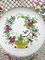 Porcelain Indian Basket Wall Decoration Plate from Herend Hungary, Image 2
