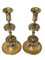 19th Century Gothic Style Bronze Candleholders, Set of 2 2