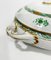 Sopera Apponyi de porcelana verde con asas de Herend Hungary, Imagen 3