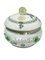 Small/Mini Green Porcelain Chinese Bouquet Apponyi Tureen with Handles from Herend Hungary 3