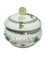 Small/Mini Green Porcelain Chinese Bouquet Apponyi Tureen with Handles from Herend Hungary, Image 3