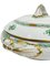 Chinese Green Bouquet Apponyi Tureen with Handles in Porcelain 3