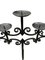 Floor Candleholder in Wrought Iron, Image 3