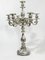 Candélabres Empire Austro-Hongrois Antiques en Argent, Set de 2 3