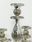 Antike österreichisch-ungarische Empire Kerzenständer aus Silber, 2er Set 10