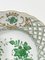 Green Wall Decoration Plates in Porcelain, Set of 2 3