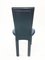 Blue Leather Lara Dining Chairs by Giorgio Cattelan, Italy, Set of 6 6