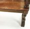 18th Century Dutch Oak Hallway Sofa Bench, Image 11