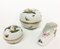 Rothschild Porcelain Round Lidded Boxes and Shoe from Herend Hungary, Set of 3 2