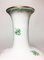 Chinese Bouquet Apponyi Green Porcelain Vase from Herend Hungary, Image 4