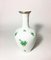 Chinese Bouquet Apponyi Green Porcelain Vase from Herend Hungary, Image 2