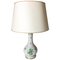 Fortuna Green Pattern Porcelain Table Lamp from Herend Hungary 1