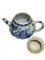 Chinese Kangxi Blue and White Porcelain Pumpkin Shaped Teapot, Image 6