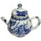 Chinese Kangxi Blue and White Porcelain Pumpkin Shaped Teapot 1