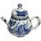 Tetera china en forma de calabaza de porcelana azul y blanca Kangxi, Imagen 1