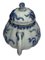 Chinese Kangxi Blue and White Porcelain Pumpkin Shaped Teapot 4