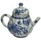 Chinese Kangxi Blue and White Porcelain Pumpkin Shaped Teapot 5