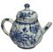 Chinese Kangxi Blue and White Porcelain Pumpkin Shaped Teapot, Image 5