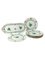 Bandeja Bouquet Apponyi china de porcelana verde con 6 platos de Herend. Juego de 7, Imagen 5