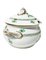 Chinese Bouquet Apponyi Green Porcelain Soup Tureen with Handles from Herend, Image 3