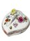 Chinese Bouquet Apponyi Multi-Colored Porcelain Heart Shaped Bonbonniere from Herend 2
