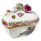 Chinese Bouquet Apponyi Multi-Colored Porcelain Heart Shaped Bonbonniere from Herend, Image 1