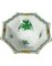 Small Chinese Bouquet Apponyi Green Porcelain Bowl from Herend Hungary, Image 2