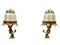 Large Stained Glass Wall Lamps, Set of 2 3