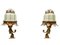 Large Stained Glass Wall Lamps, Set of 2, Image 3