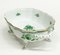 Chinese Bouquet Apponyi Green Porcelain Fruit Bowl from Herend Hungary 4