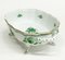 Chinese Bouquet Apponyi Green Porcelain Fruit Bowl from Herend Hungary, Image 4