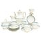 Porcelain Coffee & Tea Service from KPM, Germany, 1834-1837, Set of 11 1