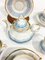 Miniatur Teeservice aus Porzellan, 19. Jh., 9er Set 6