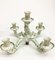 Large Baroque Style Green and Gold Porcelain Candelabra from Herend Hungary 14