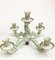 Large Baroque Style Green and Gold Porcelain Candelabra from Herend Hungary, Image 14