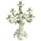 Candelabro estilo barroco grande de porcelana verde y dorada de Herend Hungary, Imagen 1