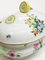 Printemps Pattern Terrine aus Porzellan mit Griffen von Herend, Ungarn 5