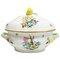 Printemps Pattern Porcelain Tureen with Handles from Herend, Hungary 1