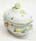 Printemps Pattern Porcelain Tureen with Handles from Herend, Hungary 4