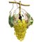 Art Glass Grape Pendant Lamp, 20th Century 1