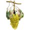 Art Glass Grape Pendant Lamp, 20th Century, Image 1
