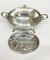 Oval Silver Plated Oyster Dish With Tilting Lid from Cooper Brothers Sheffield 7