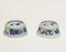 Chinese Blue & White Porcelain Salt Cellars by Kangxi, Set of 2 2