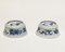 Chinese Blue & White Porcelain Salt Cellars by Kangxi, Set of 2, Image 2
