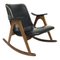 Rocking Chair par Louis Van Teeffelen pour Webe, Pays-Bas, 1960s 1
