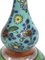 18th Century Chinese Porcelain Colored Double Gourd Vase in Floral Design from Kangxi 3