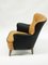 Amber & Black Colored Lounge Chair by Theo Ruth for Artifort, 1950s 3