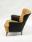 Amber & Black Colored Lounge Chair by Theo Ruth for Artifort, 1950s, Image 3