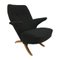 Black Penguin Lounge Chair by Theo Ruth for Artifort, 1950s 1